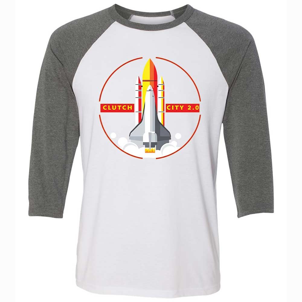 Clutch City - White/Deep Heather - 11