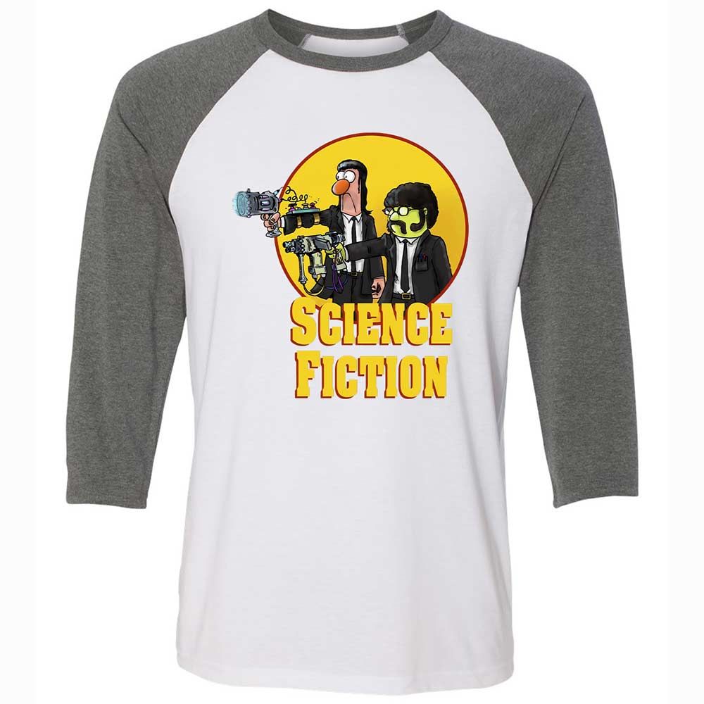 For Science Fiction - White/Deep Heather - 11