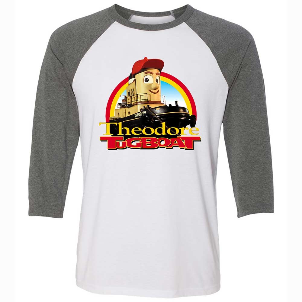 Theodore Tugboat - White/Deep Heather - 11