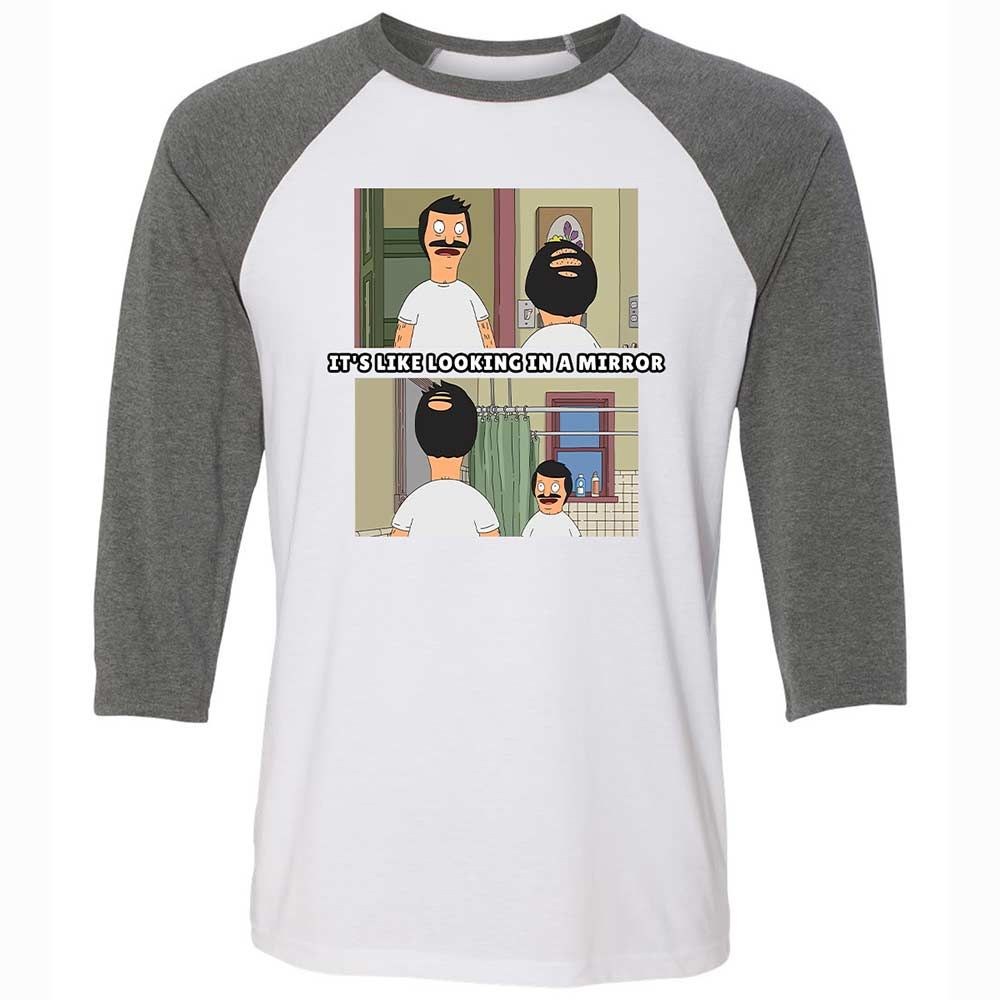 It's like looking in a mirror - White/Deep Heather - 11