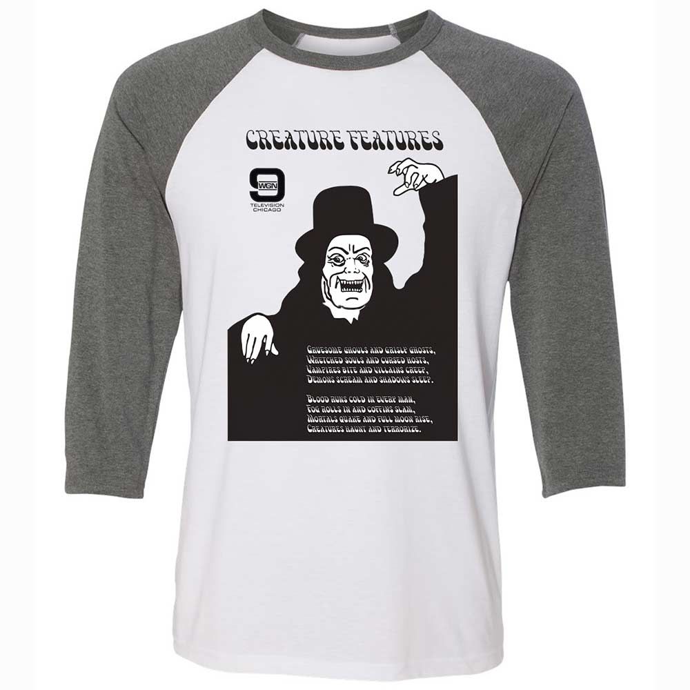 Creature Features - White/Deep Heather - 11