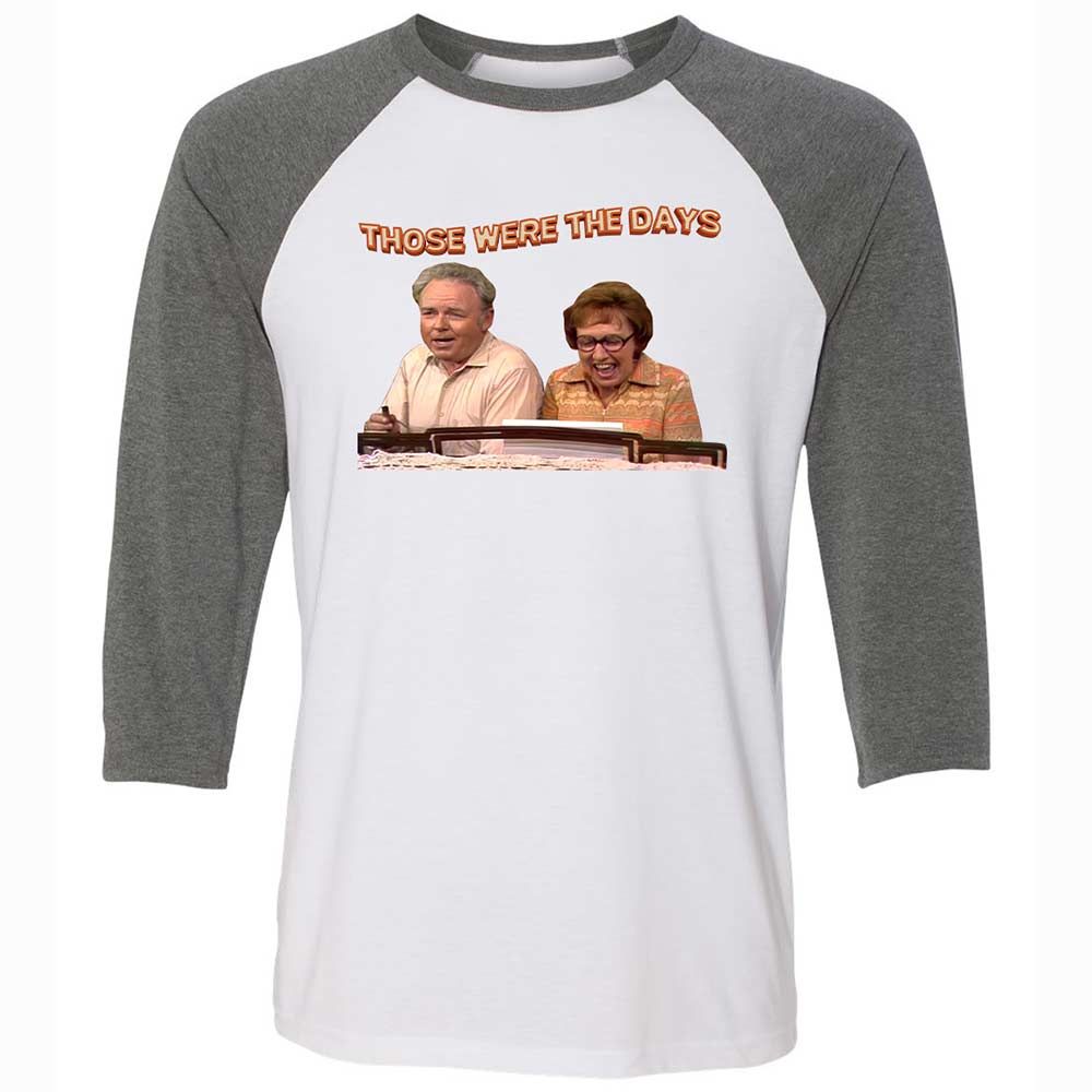 Those Were The Days - White/Deep Heather - 11