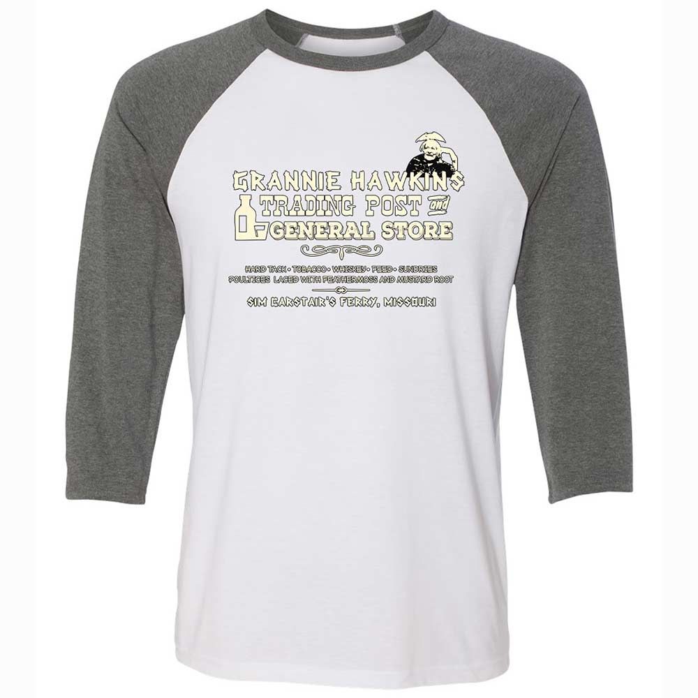Unisex 3/4 Baseball Tee - GP4HXGM1 - White/Deep Heather - 11