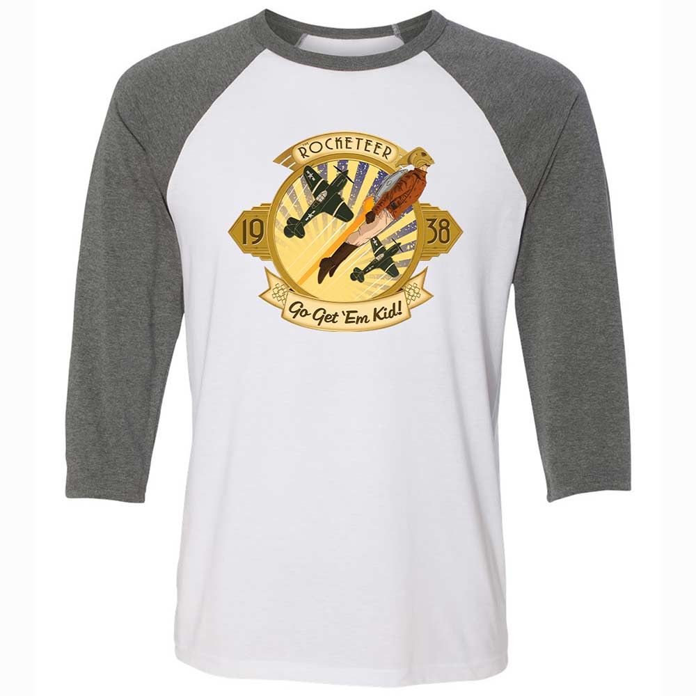 Go Get 'Em Kid - White/Deep Heather - 11