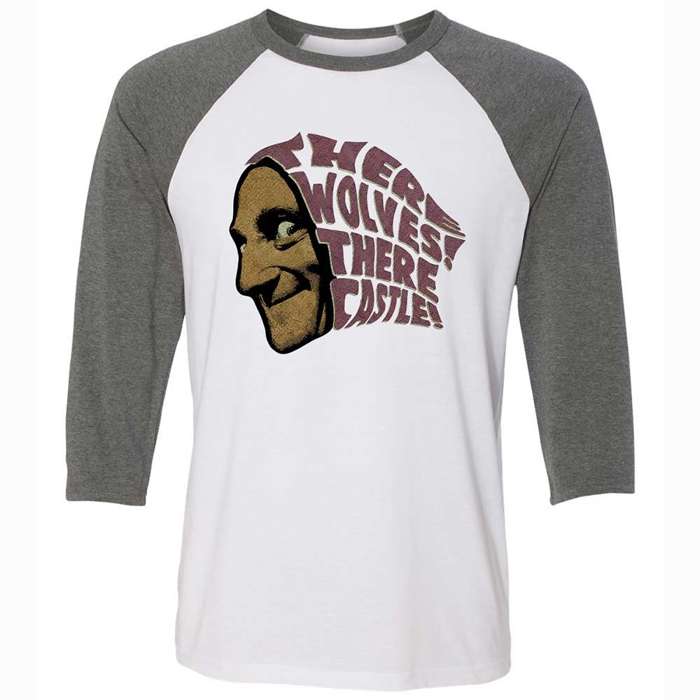Unisex 3/4 Baseball Tee - SP9C3C55 - White/Deep Heather - 11