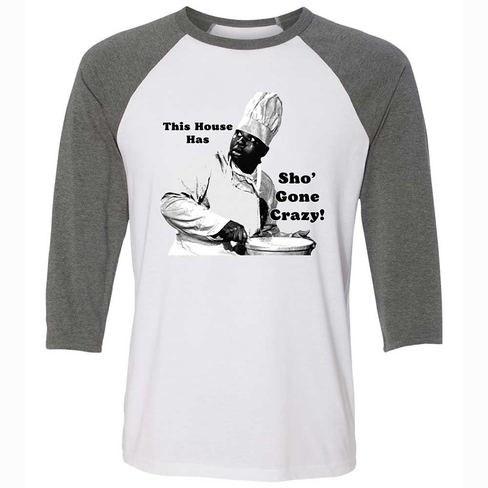 Unisex 3/4 Baseball Tee - W4GHLUBT - White/Deep Heather - 11