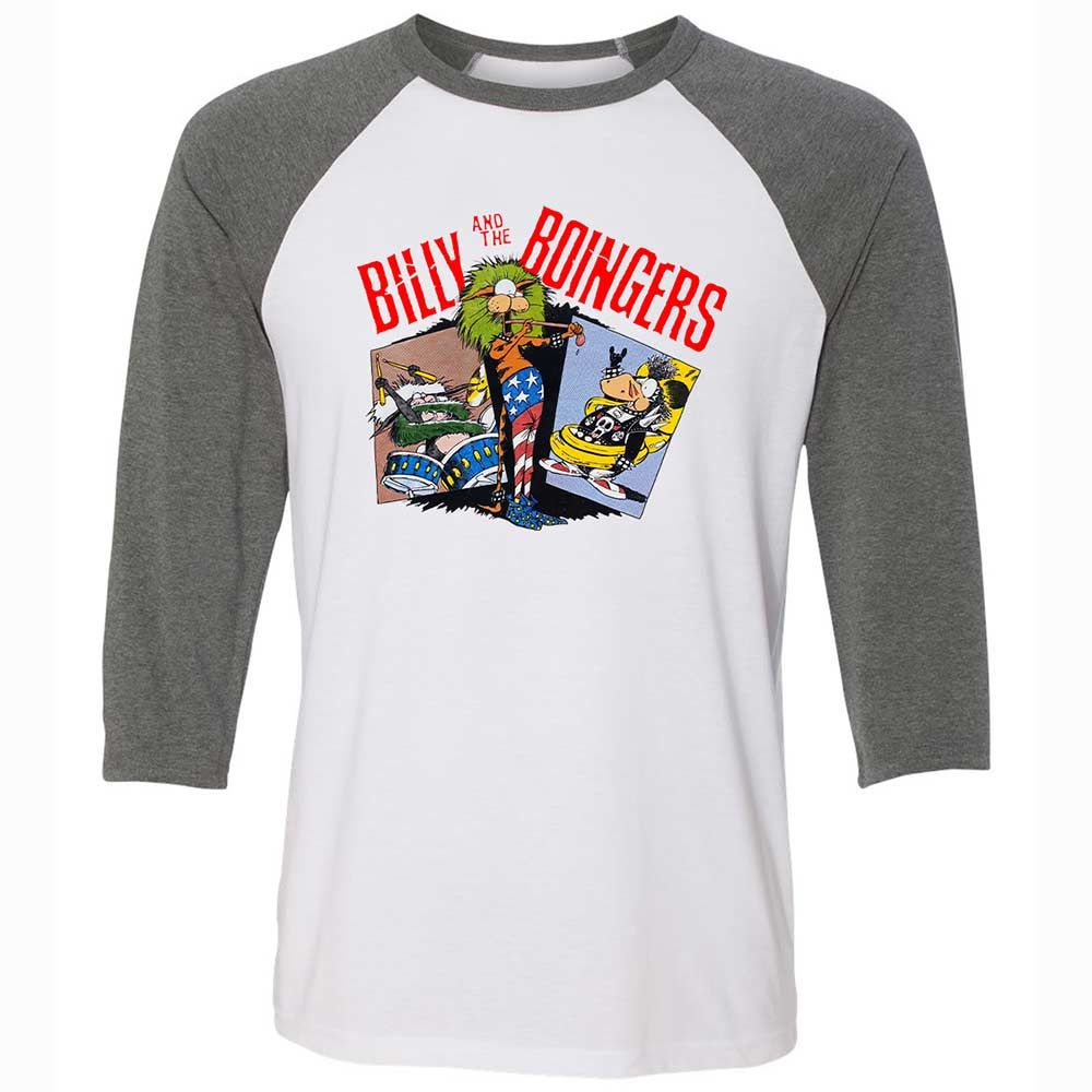 Unisex 3/4 Baseball Tee - 6P5XLHCP - White/Deep Heather - 11