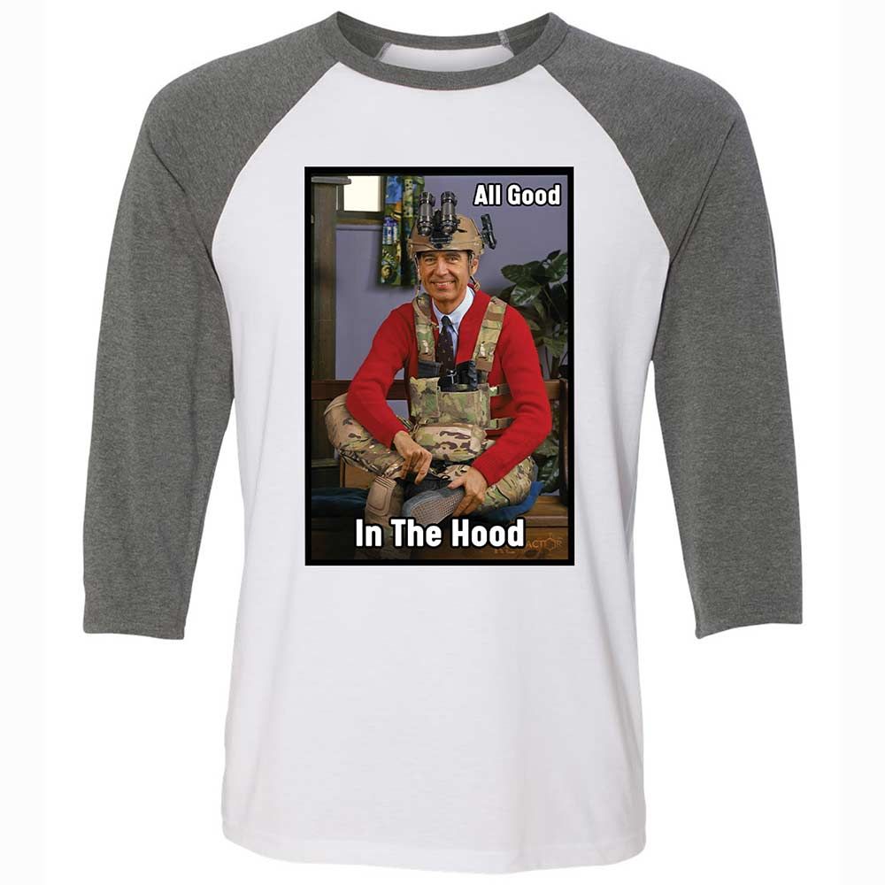 All Good In The Hood - White/Deep Heather - 11