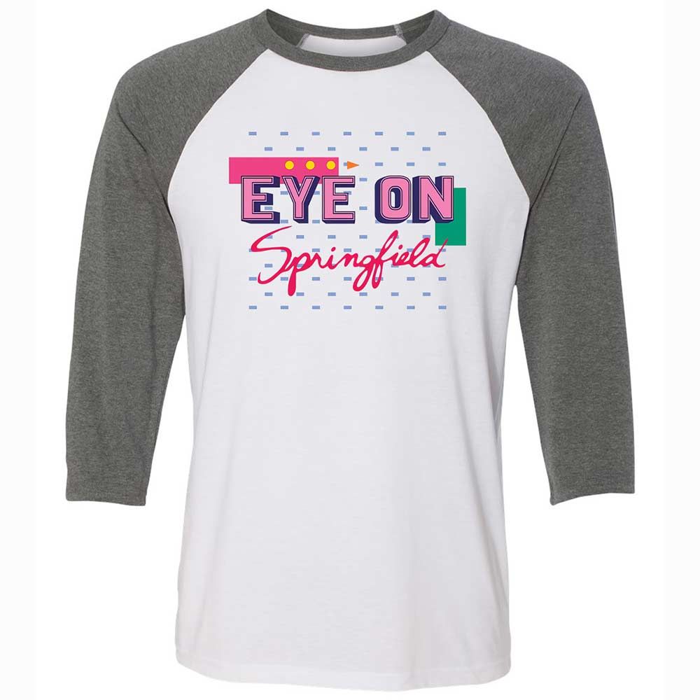 Eye On Springfield - White/Deep Heather - 11