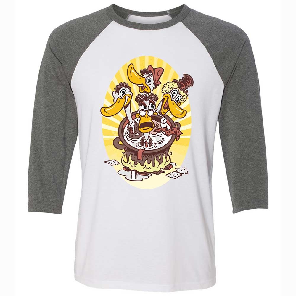 The Duck Brothers Soup - White/Deep Heather - 11