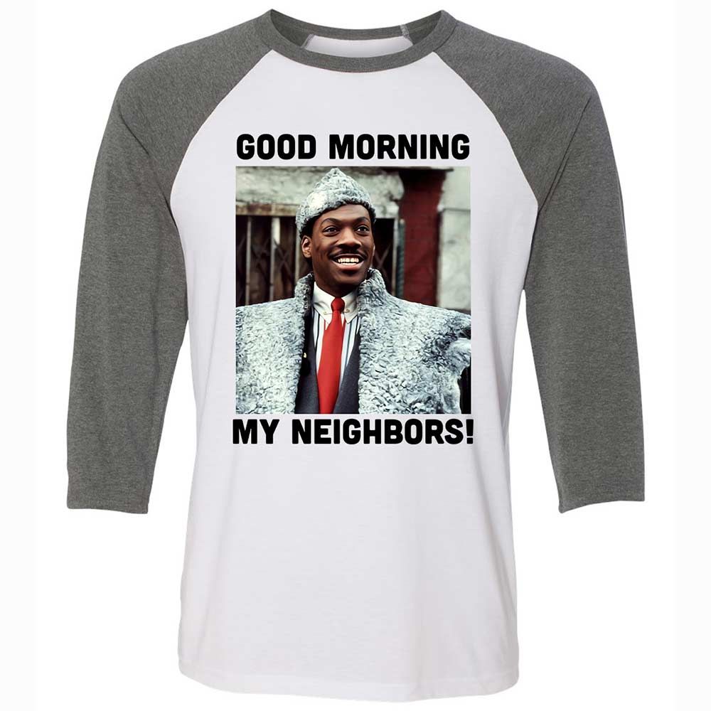 Good Morning My Neighbors - White/Deep Heather - 11