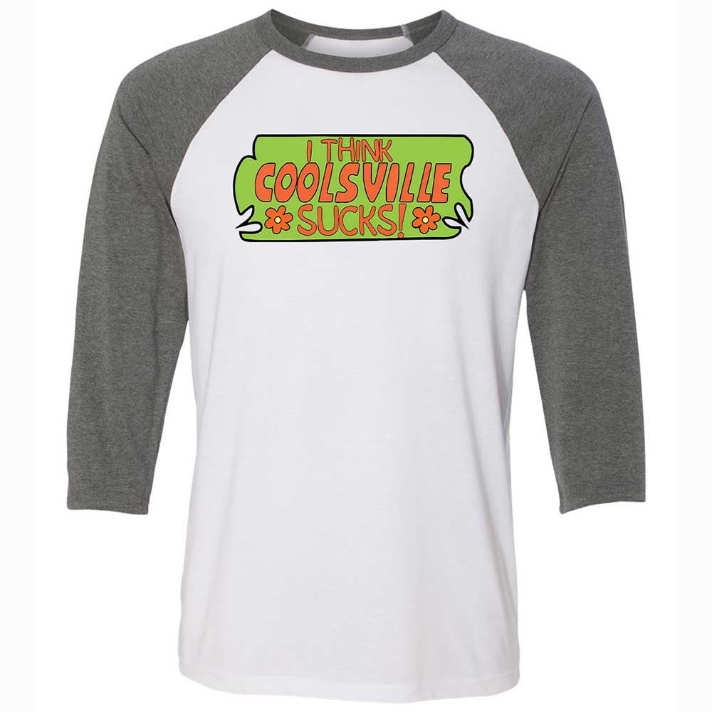 I Think Coolsville Sucks - White/Deep Heather - 11