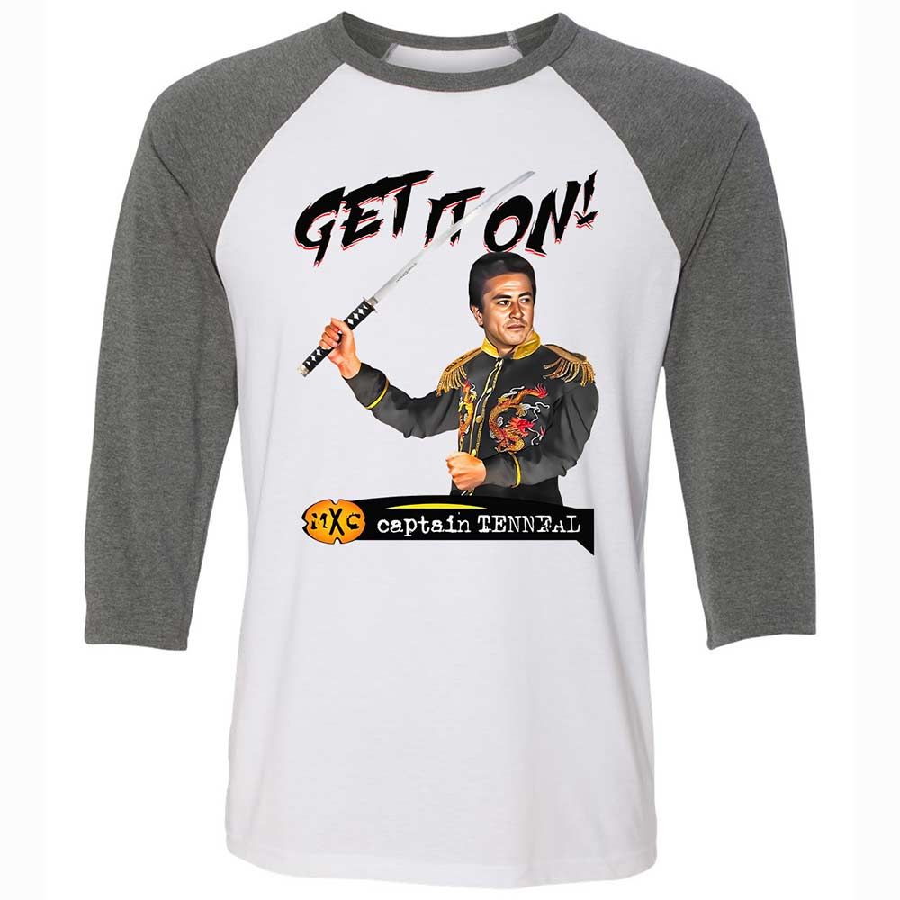 Unisex 3/4 Baseball Tee - Y5MXJTBB - White/Deep Heather - 11