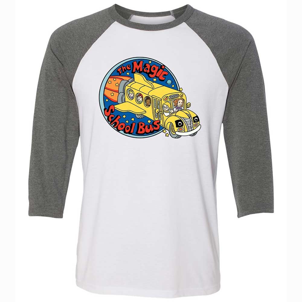 Unisex 3/4 Baseball Tee - 348BUMC6 - White/Deep Heather - 11