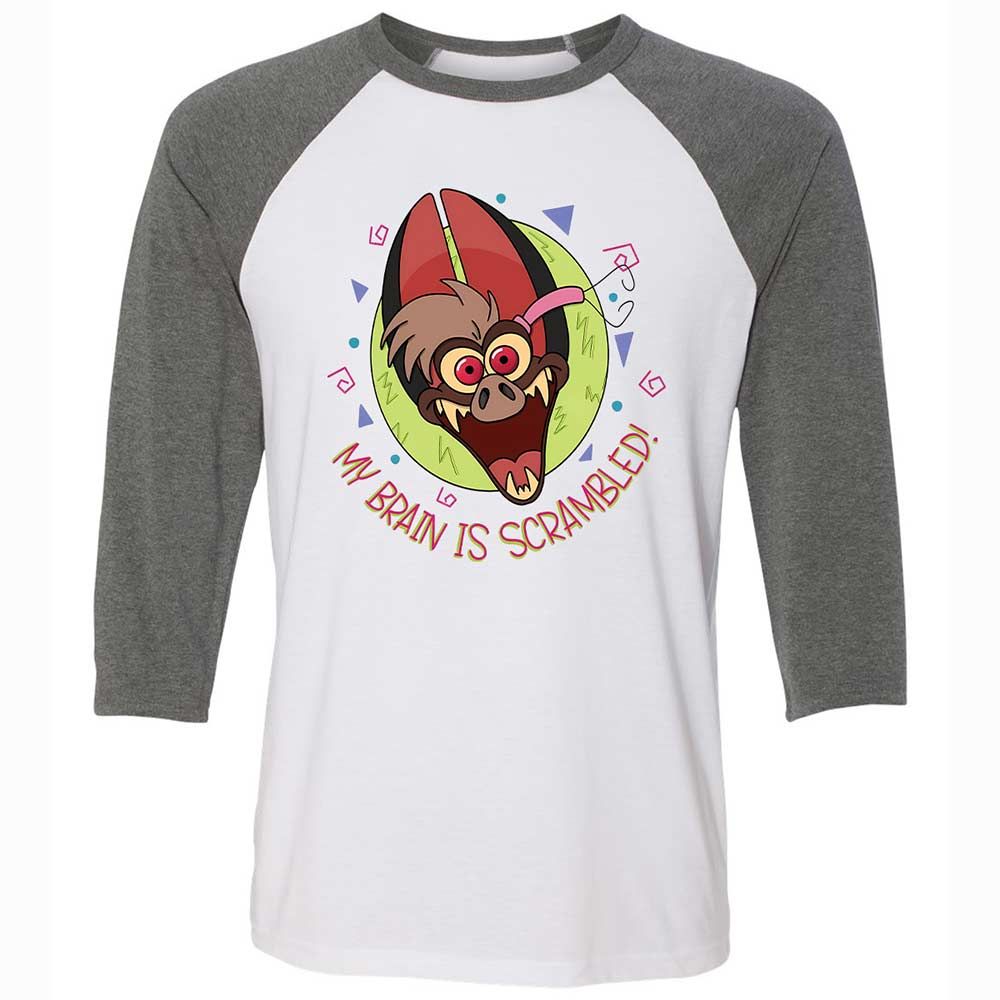 Unisex 3/4 Baseball Tee - 1RACZ4JZ - White/Deep Heather - 11