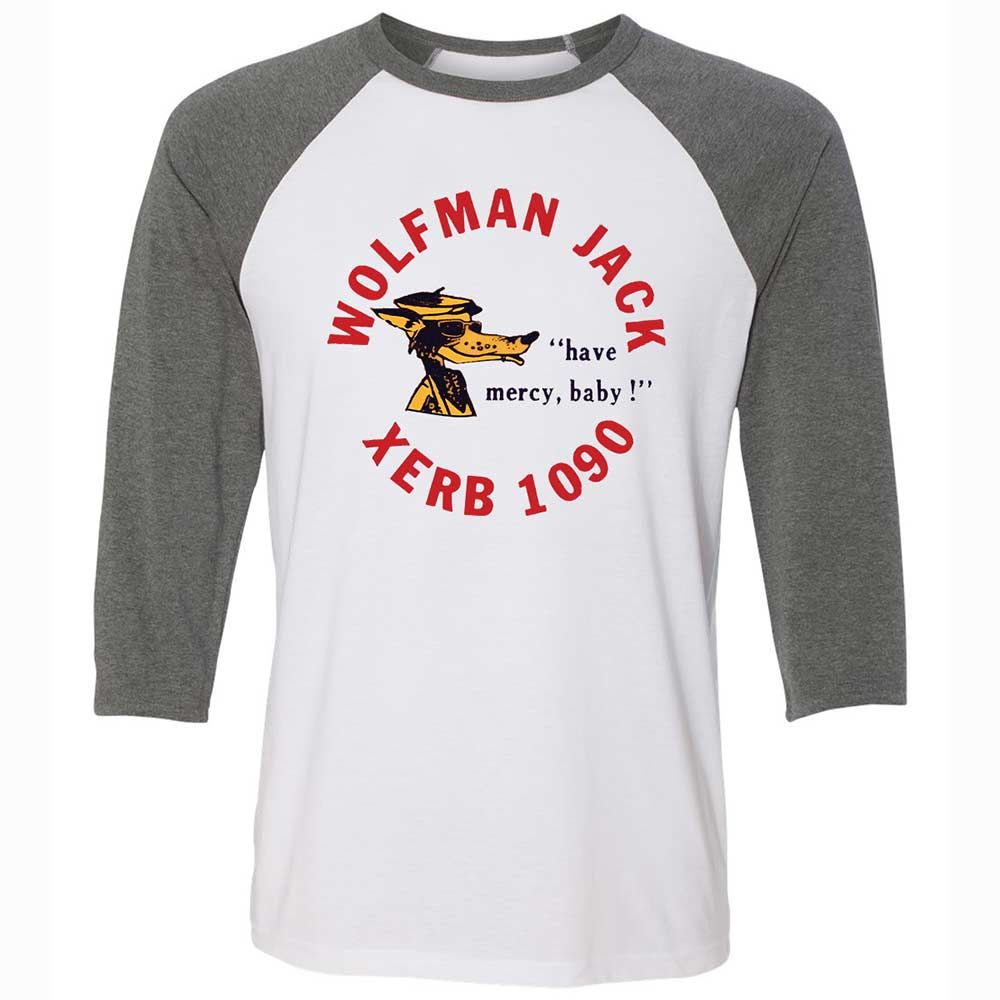 Radio Wolfman Jack - White/Deep Heather - 11