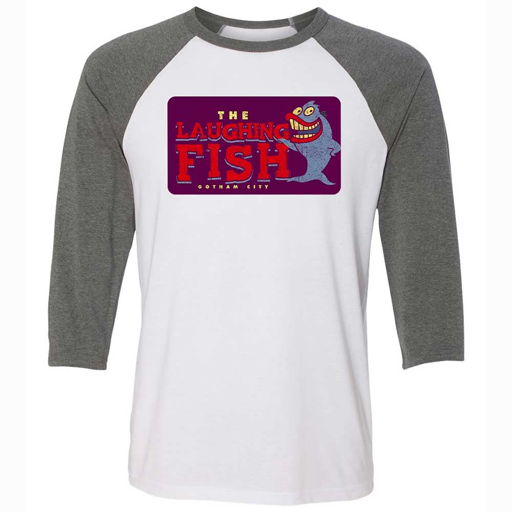 Unisex 3/4 Baseball Tee - CYB1YUKD - White/Deep Heather - 11