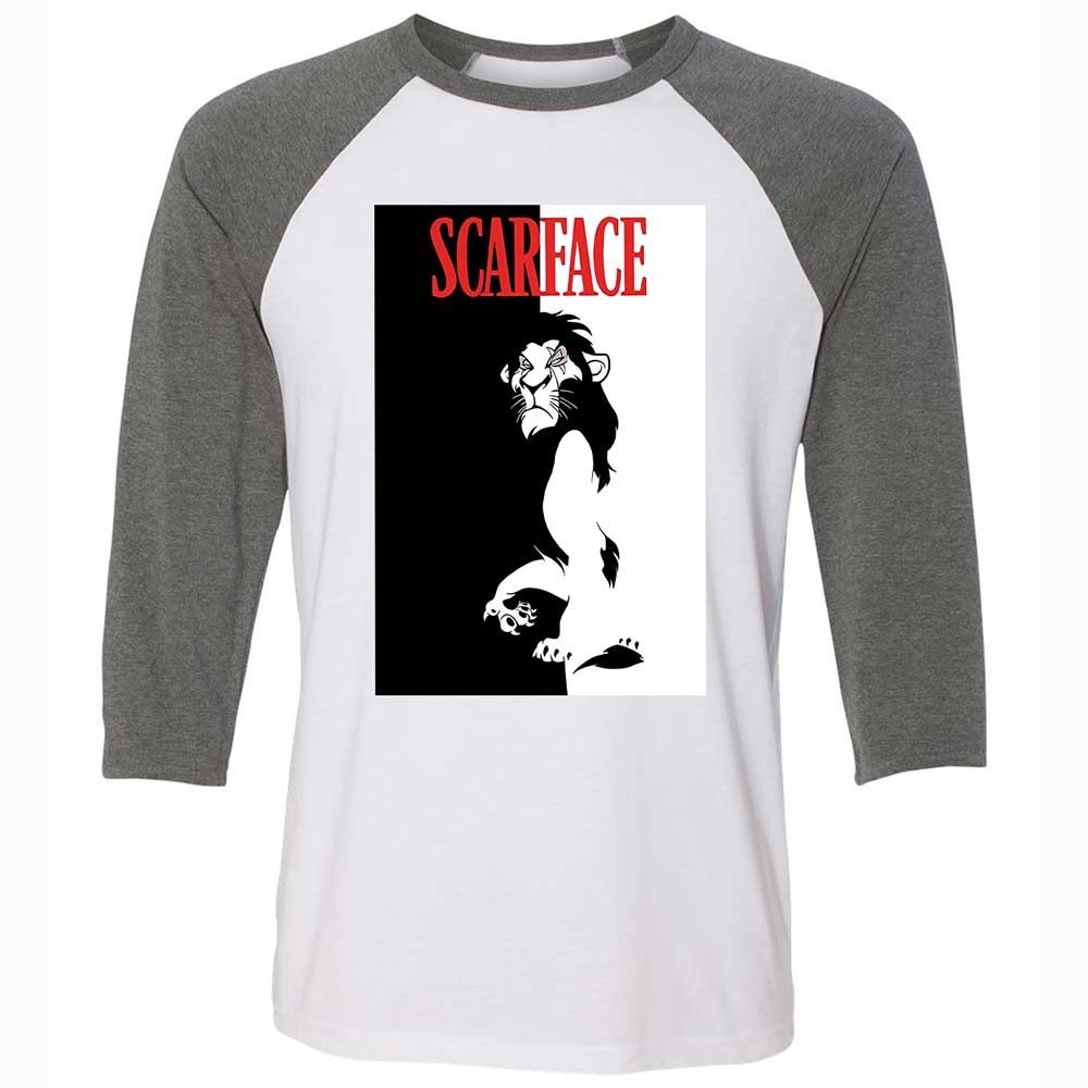 Scarface - White/Deep Heather - 11