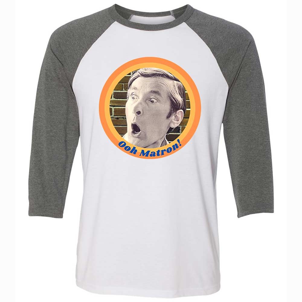 Unisex 3/4 Baseball Tee - XYTMGR5X - White/Deep Heather - 11
