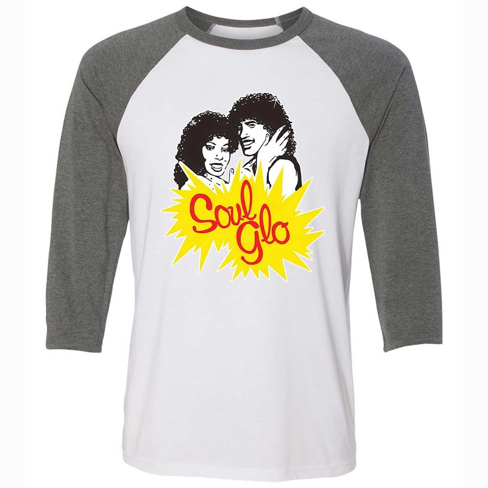Unisex 3/4 Baseball Tee - K2T9B9A5 - White/Deep Heather - 11