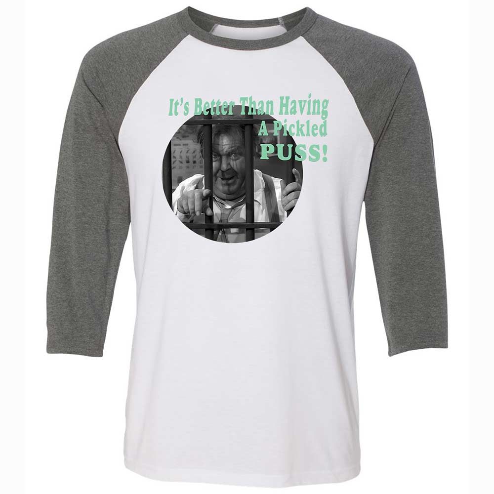 Unisex 3/4 Baseball Tee - ENBUQFSQ - White/Deep Heather - 11