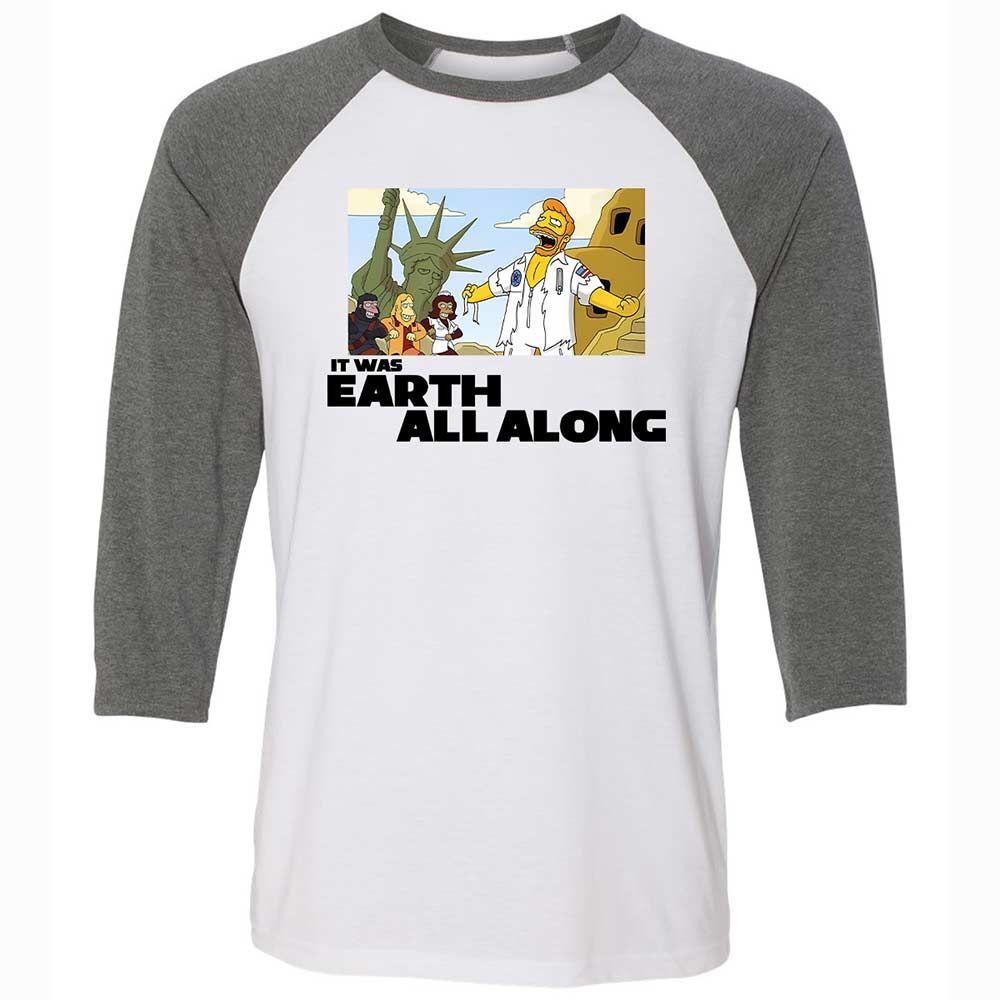 It was Earth all along - White/Deep Heather - 11