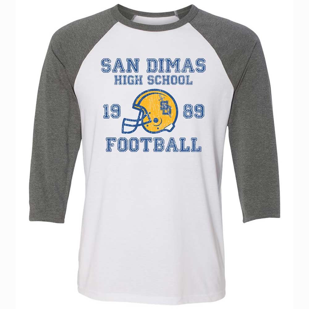 High School Football - White/Deep Heather - 11