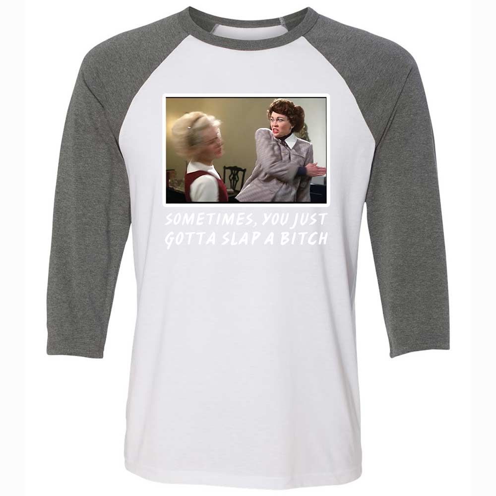 Unisex 3/4 Baseball Tee - BUN5JCTA - White/Deep Heather - 11