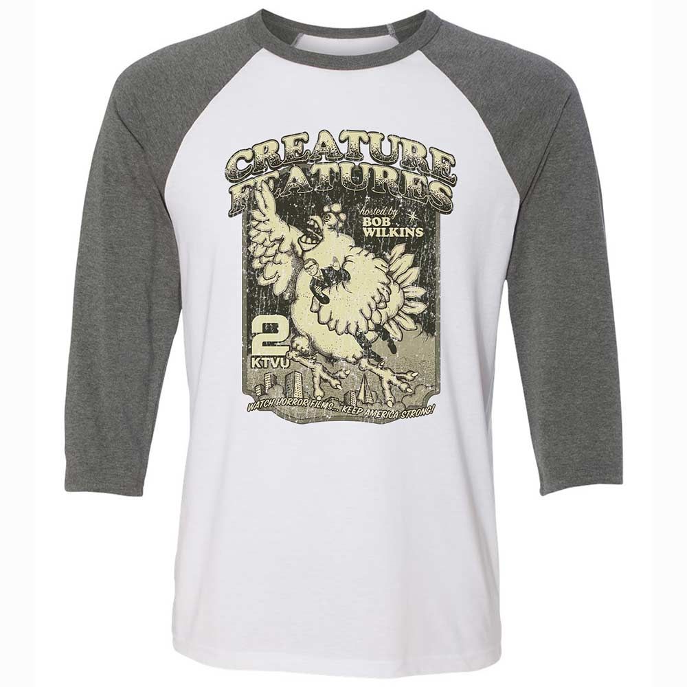 Creature Features - White/Deep Heather - 11