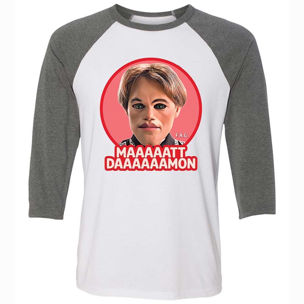 Maaaaatt Daaaaamon - White/Deep Heather - 11