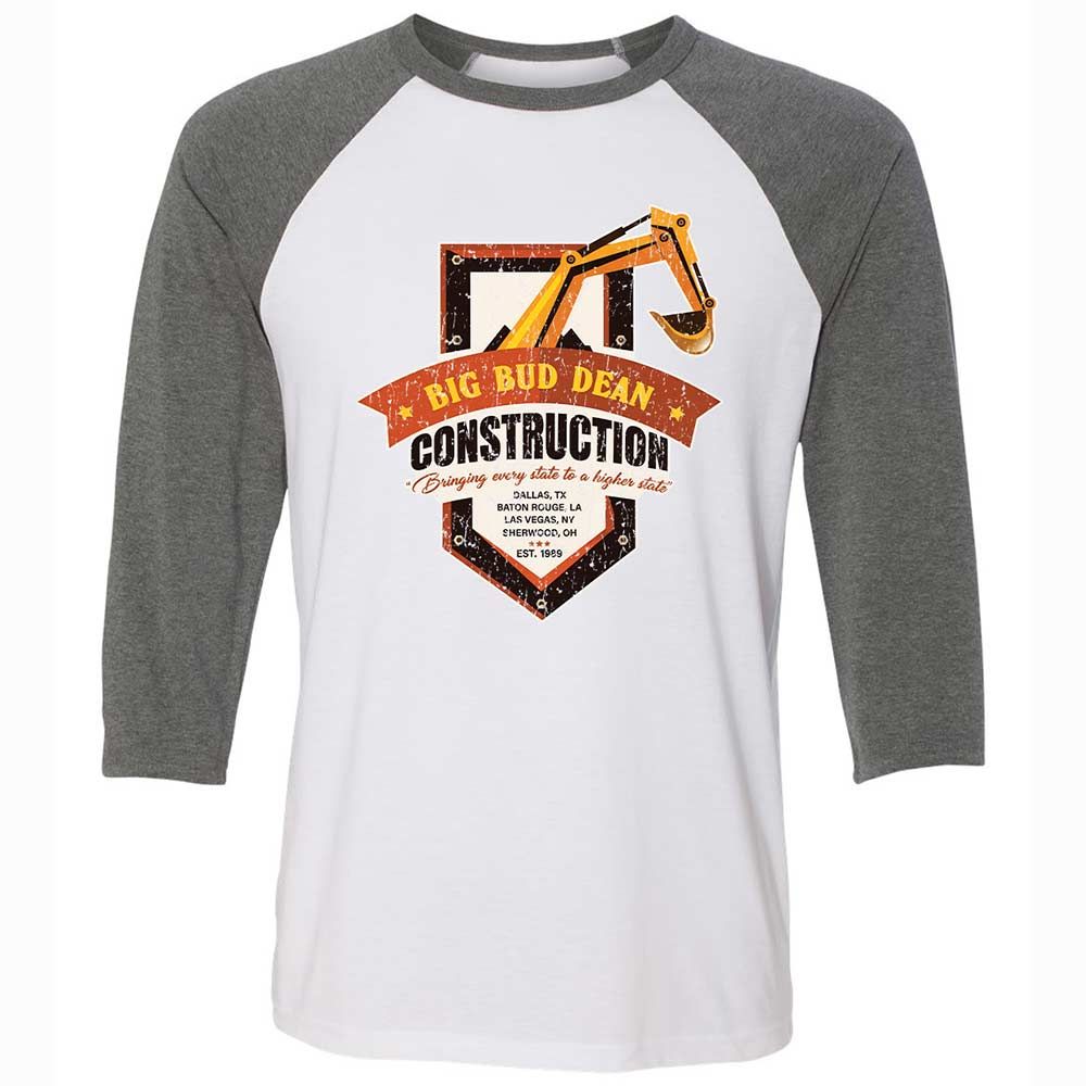Unisex 3/4 Baseball Tee - AE3DNXRY - White/Deep Heather - 11