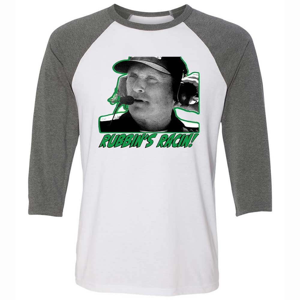 Rubbing is racing, son - White/Deep Heather - 11