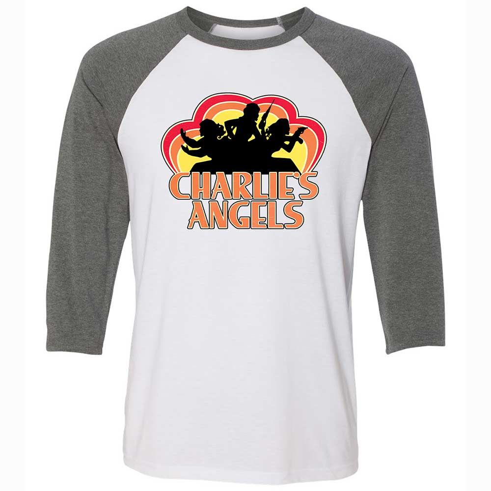 Unisex 3/4 Baseball Tee - MGPK45TW - White/Deep Heather - 11