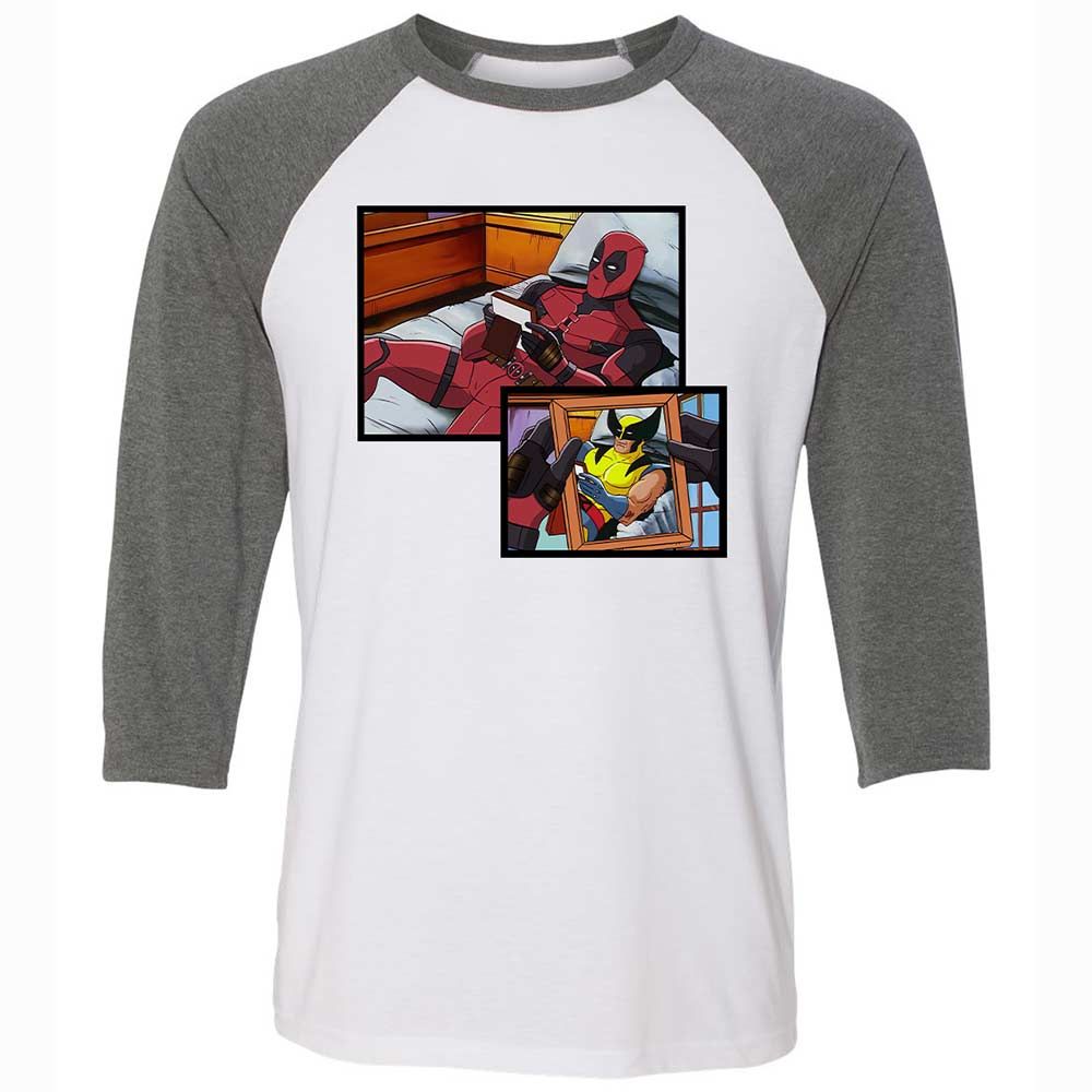 Sad Remember Meme - White/Deep Heather - 11