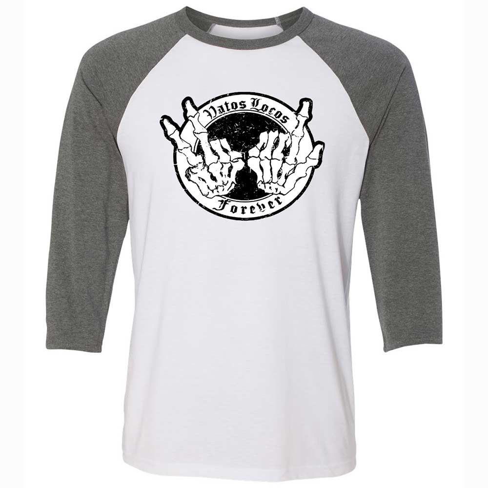 Vatos Locos Forever - White/Deep Heather - 11