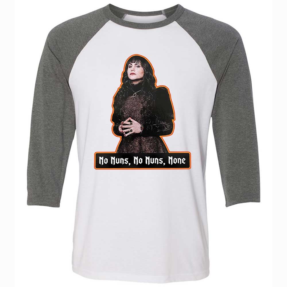 Unisex 3/4 Baseball Tee - N1G16FMV - White/Deep Heather - 11