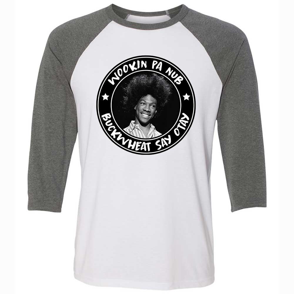 Buckwheat Say Otay - White/Deep Heather - 11