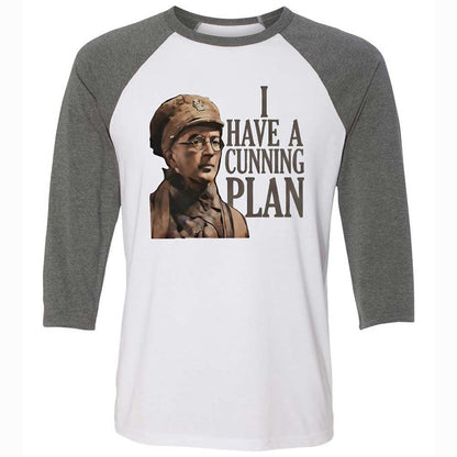 I Have A Cunning Plannn - White/Deep Heather - 11