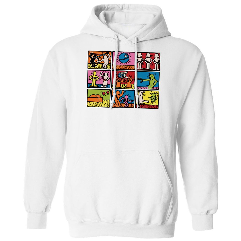 Classic Unisex Hoodie - 8H8FSJXT - White - 11