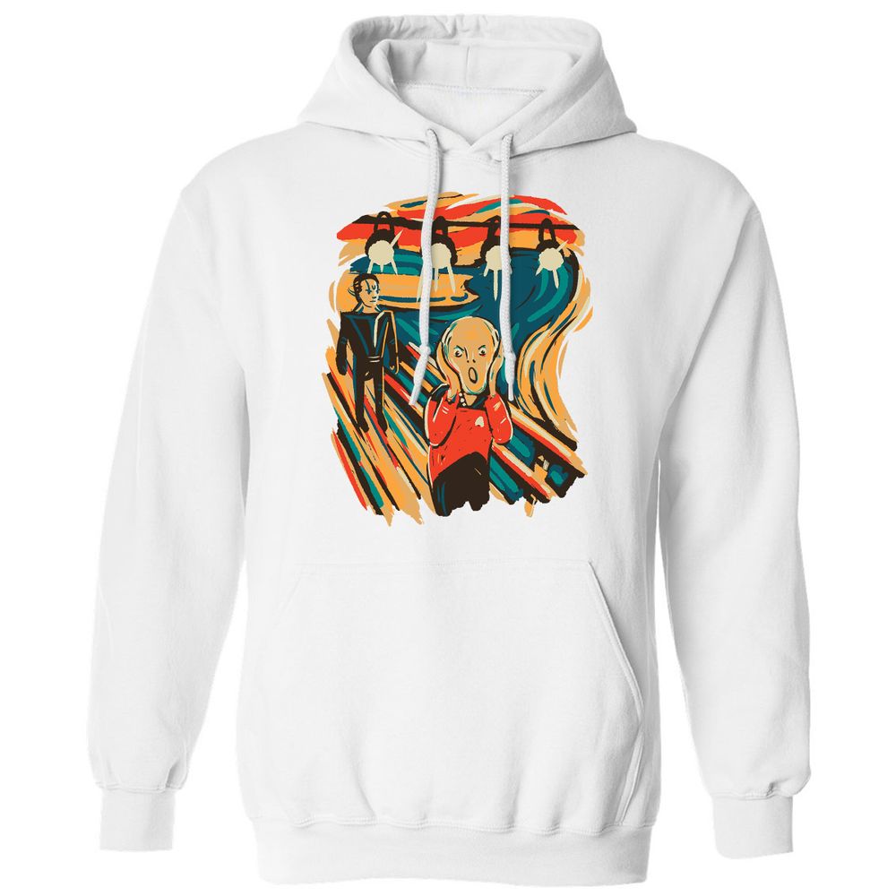 Classic Unisex Hoodie - VTVCPGRF - White - 11