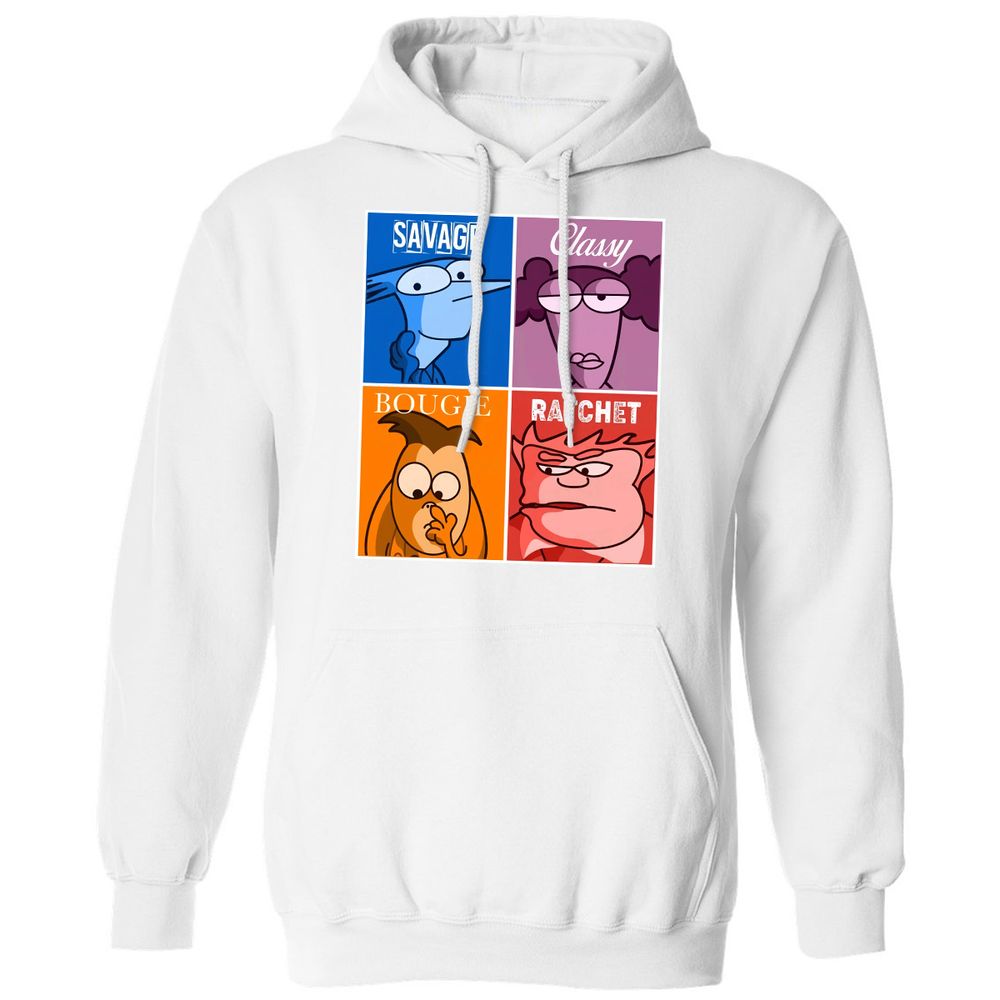 Classic Unisex Hoodie - PPFVRWV5 - White - 11