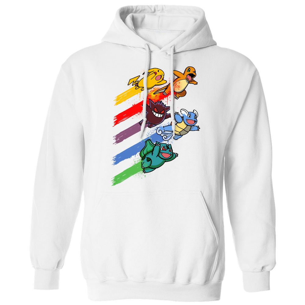 Classic Unisex Hoodie - TS6PFD4B - White - 11