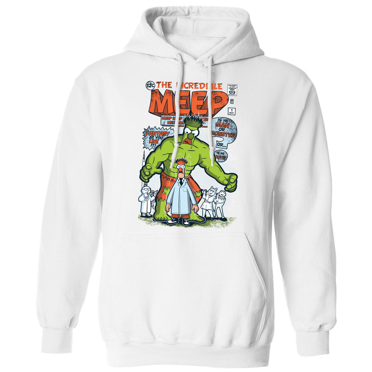 Classic Unisex Hoodie - 5K8FF66S - White - 11