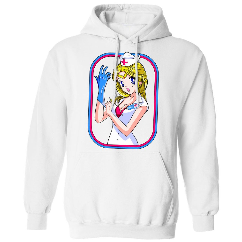 Classic Unisex Hoodie - TTV3SBMQ - White - 11