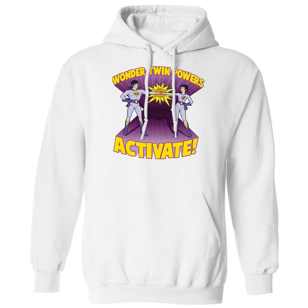 Classic Unisex Hoodie - 4QHN9VJU - White - 11