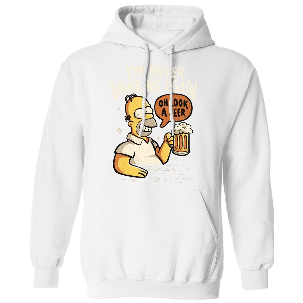 Classic Unisex Hoodie - TS6NVQFX - White - 11