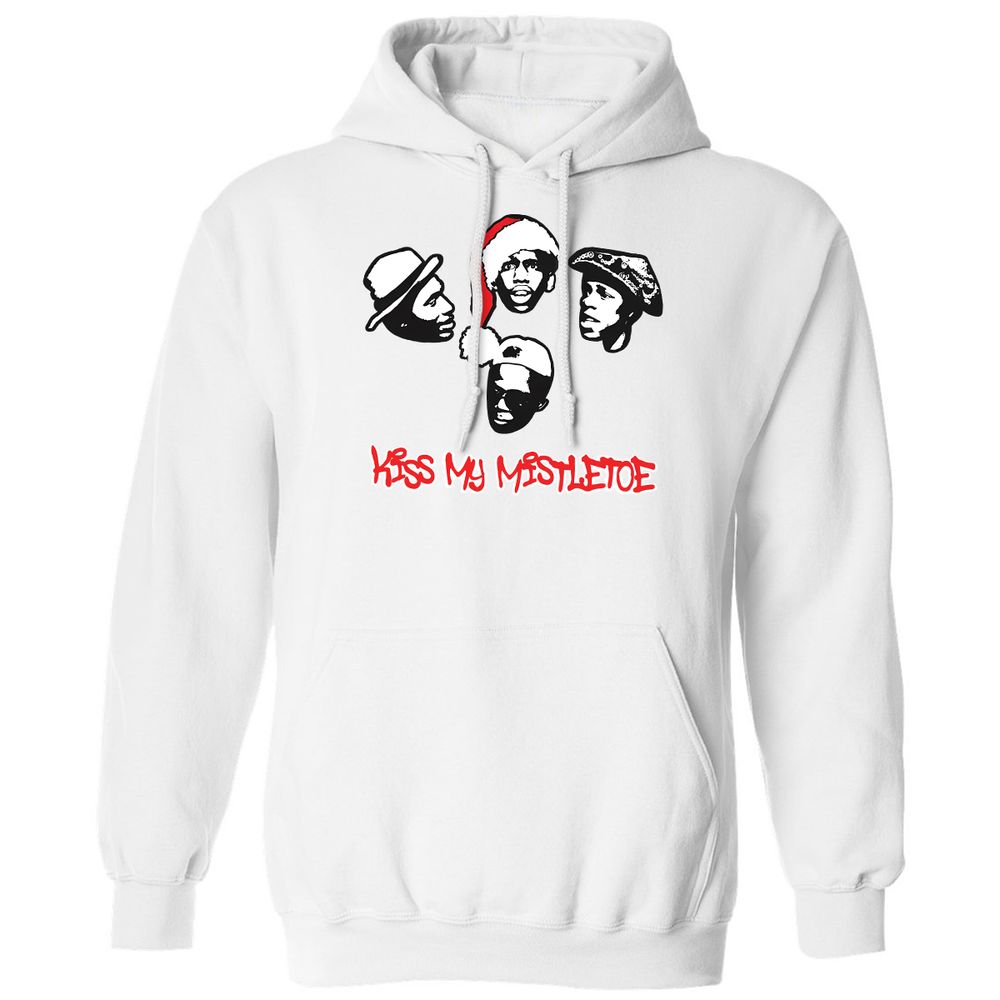 Kiss My Mistletoe Xmas Rap - White - 11