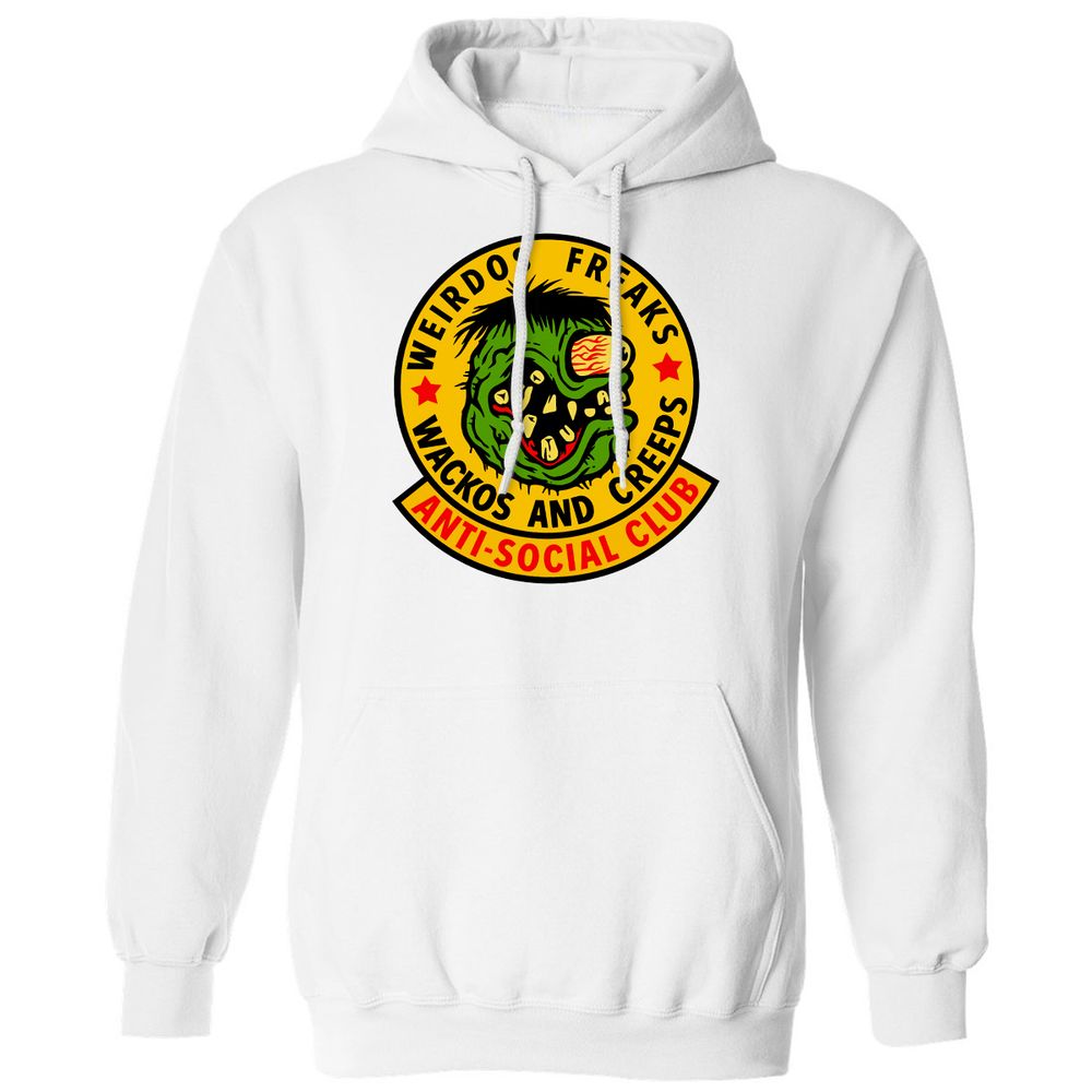 Classic Unisex Hoodie - DV5QBQXL - White - 11