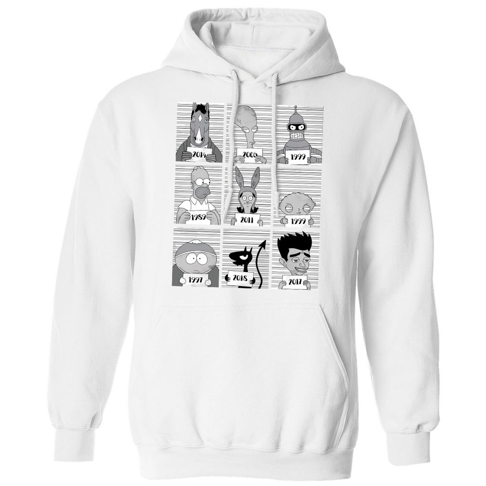 Classic Unisex Hoodie - 1V9ZETH1 - White - 11