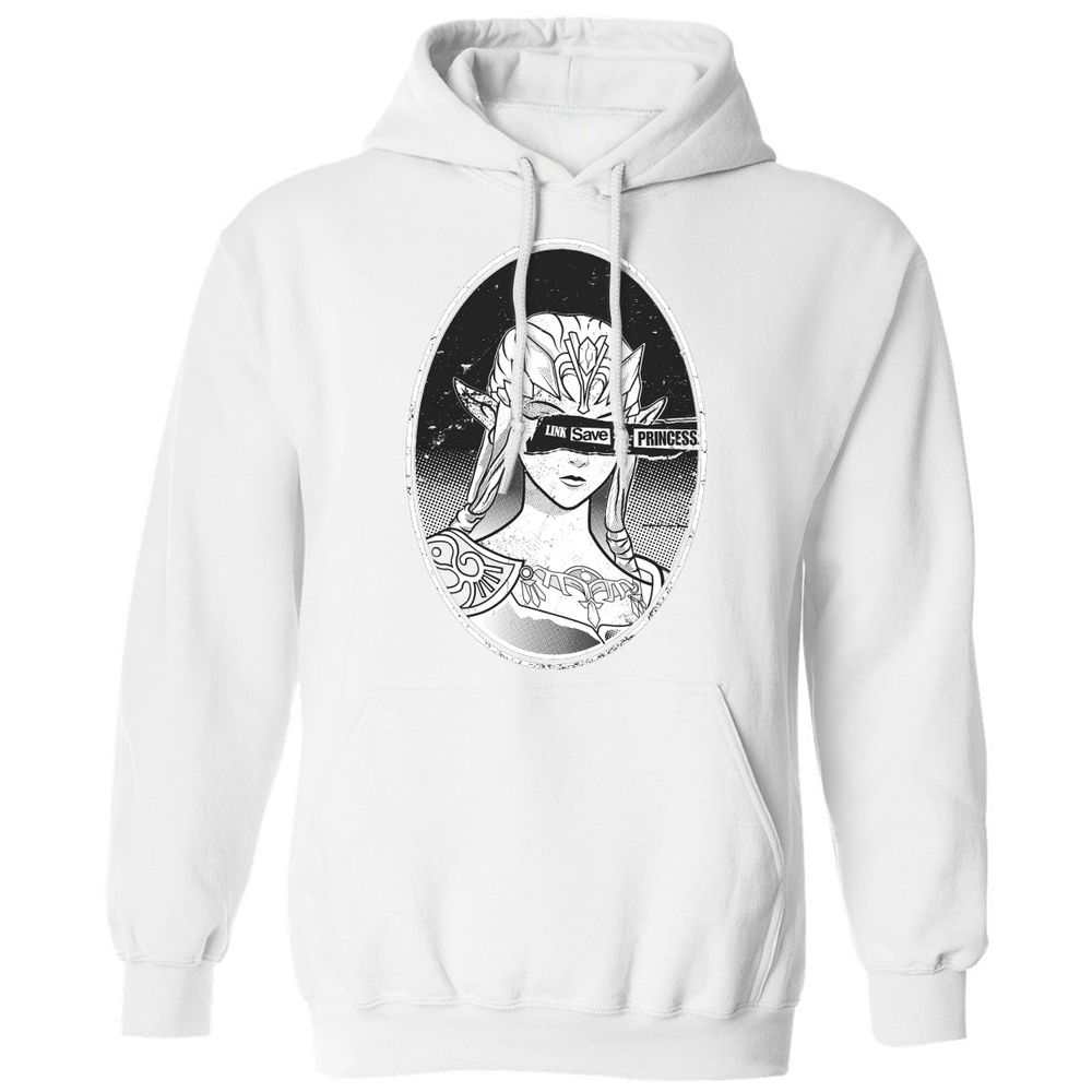 Classic Unisex Hoodie - CLVH5JKL - White - 11